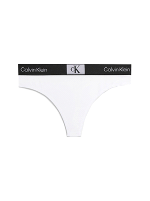 CALVIN KLEIN SLIP THONG INTIMO DONNA Bianco  ... 