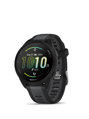 Allenati per il tuo “Personal Best” con lo smartwatch Forerunner 165, progettato per i runner di qualsiasi livello. Il Forerunner 165 ti indica come l’allenamento influenzi la tua forma fisica e misur... 