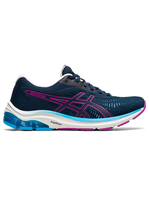 ASICS GEL PULSE 12 SCARPA RUNNING DONNA Blu  ... 