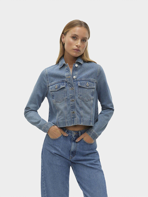 GIACCA RAY DENIM CROP 