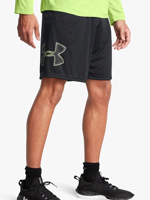 UNDER ARMOUR UA TECH GRAPHIC SHORT BERMUDA UOMO Nero  ... 