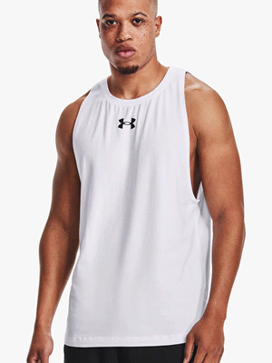 UA BASELINE COTTON TANK 