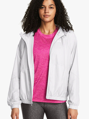 FELPA ZIP CAPP. UA SPORT WINDBREAKER