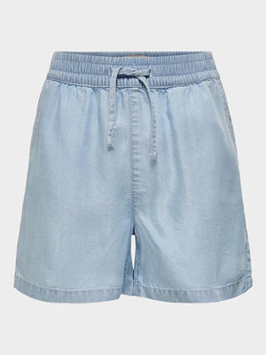 SHORT PEMA LEGGERO DENIM 