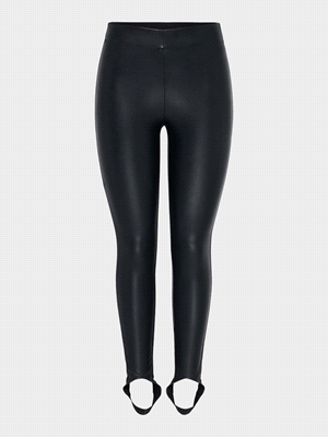 LEGGINGS LAURA STAFFA FAUX LEATHER