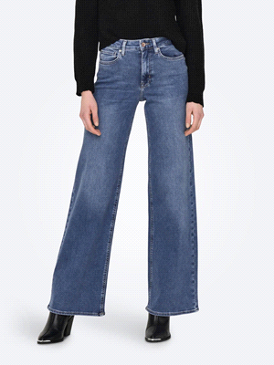 JEANS MADISON HW WIDE LEG