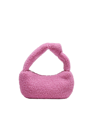 ONLY BORSA ELOWEN TEDDY ACCESSORI DONNA Rosa  ... 