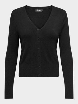 ONLY CARDIGAN VENICE MAGLIERIA DONNA Nero  ... 