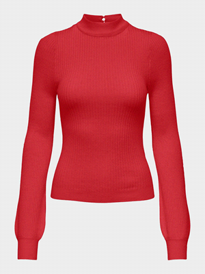 ONLY MAGLIA IBI HIGH NECK MAGLIERIA DONNA Rosso  ... 