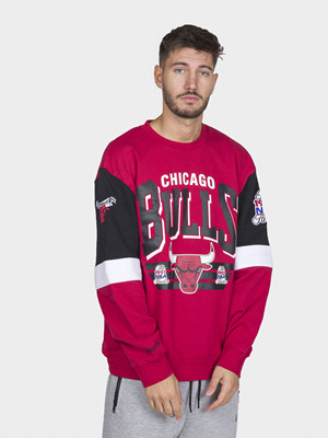 FELPA GIRO ALL OVER CHICAGO BULLS