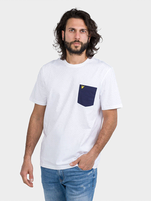 T-SHIRT CONTRAST POCKET 