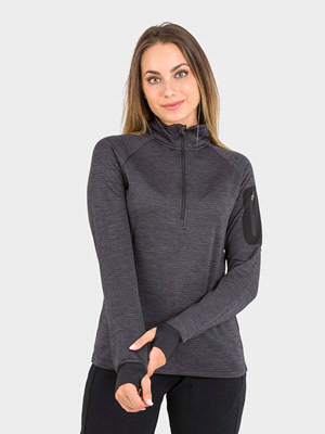 MAGLIA MANICA LUNGA 1/2 ZIP MIDLAYER WILONA 