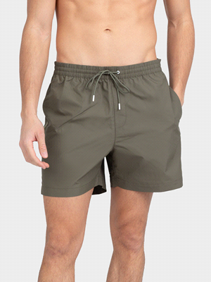 CALVIN KLEIN BOXER BANDA LATERALE BOXER UOMO Verde  ... 