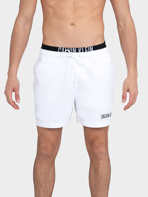 CALVIN KLEIN BOXER ELASTICO PARLATO BOXER UOMO Multicolore Bianco ... 