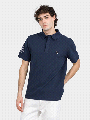 POLO MANICA CORTA LOGO PIQUET GREG 