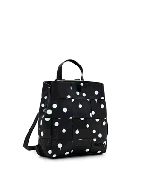 DESIGUAL BORSA NEW SPLATTER SUMY MINI ACCESSORI DONNA Nero  ... 