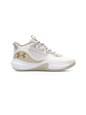 UNDER ARMOUR UA LOCKDOWN 6 SCARPA BASKET UOMO Bianco Oro ... 