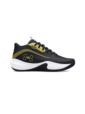 UNDER ARMOUR UA GS LOCKDOWN 7 SCARPA BASKET BAMBINO Nero  ... 