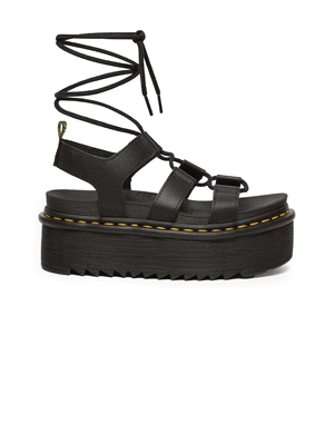 DR.MARTENS SANDALO NARTILLA PLATFORM SCARPA MODA DONNA Nero  ... 