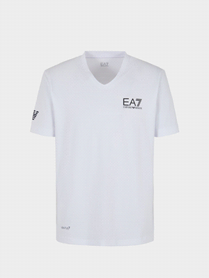 EA7 T-SHIRT  PRO WINBLEDON T-SHIRTERIA UOMO Bianco  ... 