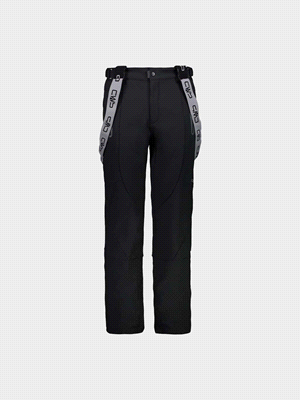 CMP PANTALONE MAN SOFTSHELL 8000 PANTALONI UOMO Nero  ... 