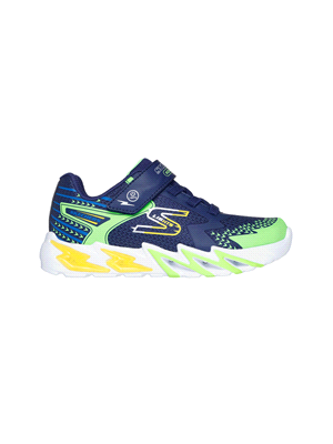 SKECHERS FLEX GLOW PS SCARPA MODA BAMBINO Blu Multicolore ... 