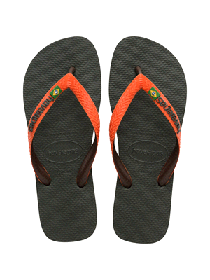 HAVAIANAS CIABATTA BRASIL MIX CIABATTA UOMO Verde  ... 