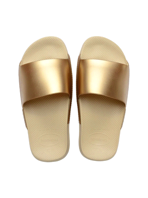 CIABATTA SLIDE CLASSIC METALLIC 