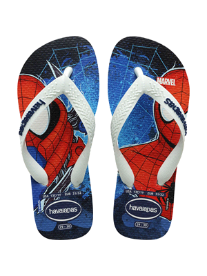 HAVAIANAS CIABATTA KIDS TOP MARVEL II CIABATTA BAMBINO Bianco  ... 