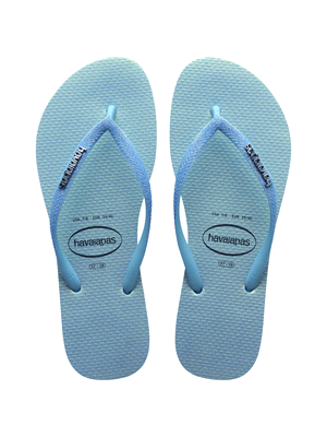 HAVAIANAS CIABATTA SLIM GLITTER IRIDESCENT CIABATTA DONNA Blu  ... 