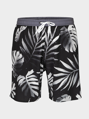 HAVAIANAS BOXER MARE PRINT TROPICAL BOXER UOMO Nero Bianco ... 