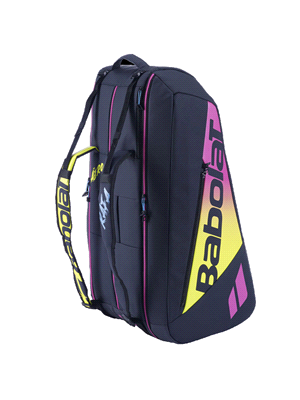 BABOLAT BORSA RH12 PURE AERO RAFA ACCESSORI UOMO Blu Giallo ... 