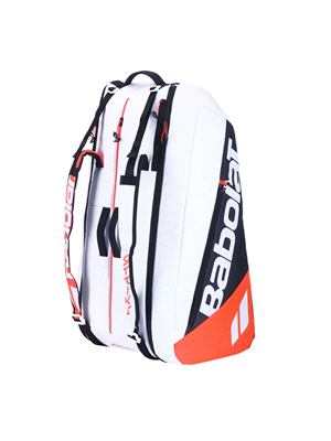 BABOLAT BORSA RH12 PURE STRIKE ACCESSORI UOMO Bianco Nero ... 