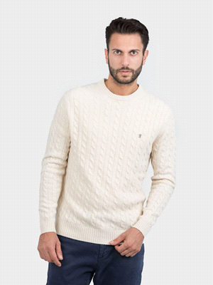 MAGLIA GIRO COLLO EVERETT 