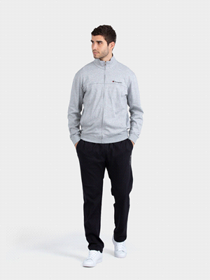 CHAMPION TUTA ZIP INTERLOCK TUTE UOMO Grigio  ... 