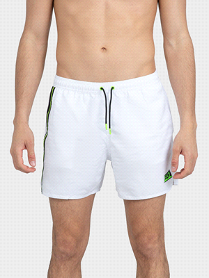 EA7 BOXER BANDA TAPE LOGO BOXER UOMO Bianco  ... 