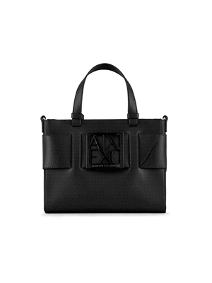 ARMANI EXCHANGE BORSA MEDIUM TOTE ACCESSORI DONNA Nero  ... 