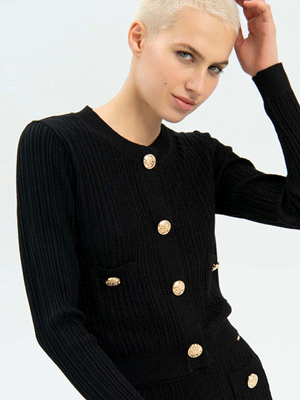 CARDIGAN BOTTONI GIOIELLO