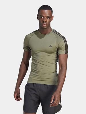 T-shirt da allenamento Techfit 3-Stripes