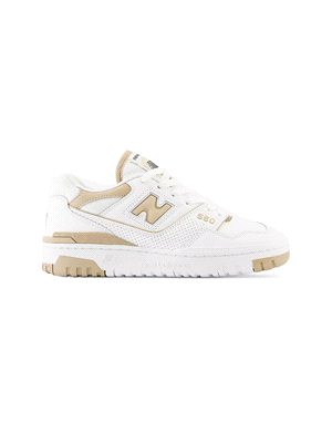 NEW BALANCE W 550 SCARPA MODA DONNA Bianco Beige ... 