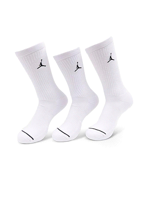 JORDAN EVERYDAY CREW SOCKS (3 PAIRS 