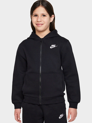 NIKE SPORTSWEAR CLUB FLEECE BIG KID FELPERIA BAMBINO Nero Bianco ... 