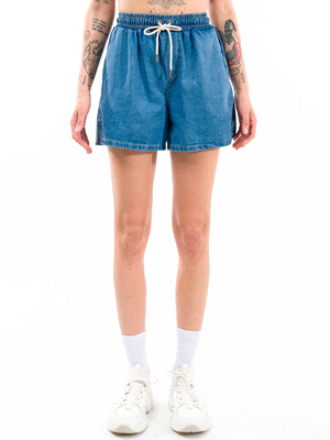 SHORT DENIM ELASTICO 