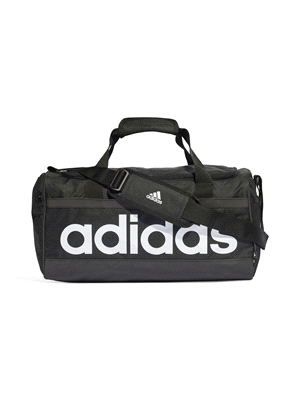 ADIDAS LINEAR DUFFEL M ACCESSORI UNISEX Nero Bianco ... 