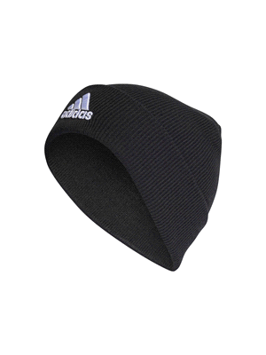 ADIDAS LOGO BEANIE CUF ACCESSORI UNISEX Nero Bianco ... 