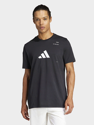 ADIDAS T-SHIRT M PADEL C T T-SHIRTERIA UOMO Nero  ... 