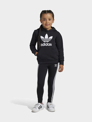 ADIDAS HOODIE LEG SET TUTE BAMBINO Nero  ... 