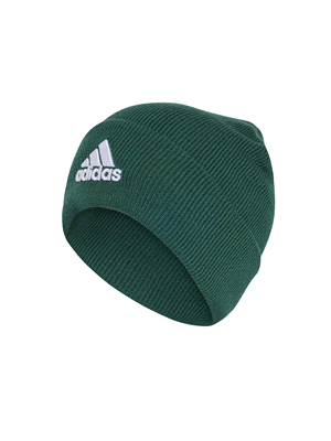 ADIDAS LOGO BEANIE CUF ACCESSORI UNISEX Verde Bianco ... 