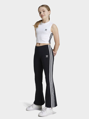 ADIDAS FLAI LEGGINGS PANTALONI BAMBINO Nero  ... 