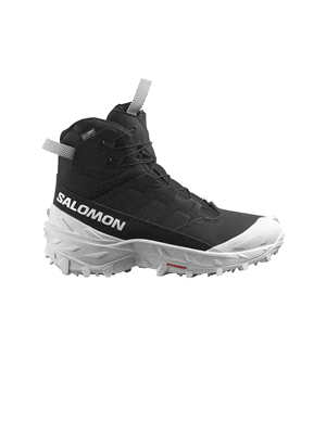 SALOMON CROSS TRACK SCARPA TREKKING UOMO Nero Bianco ... 